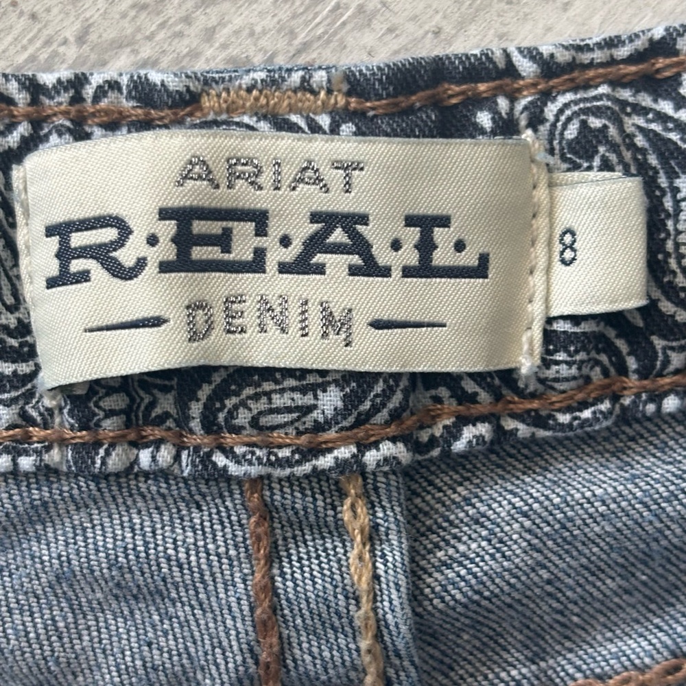 Ariat REAL Denim Jeans with Paisley Detail